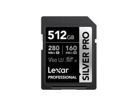 LEXAR SDcard 512GB SILVER PLUS SDXC UHS-I 512GB W 180MB/s R 255MB/s LSDSIPL512G-BNNNG